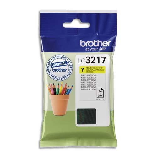 Brother cartouche jet encre lc3217y_0