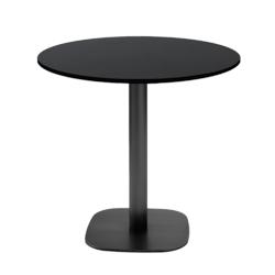Restootab - Table Ø70cm - modèle Round noir - noir fonte 3760371519200_0