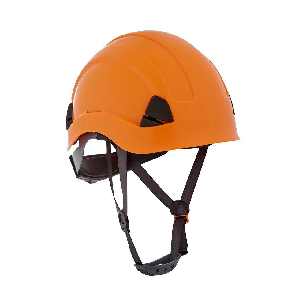 Casque de chantier style alpiniste CH-300 (Orange) - Réf : PTC10_0