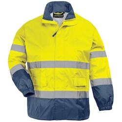 Coverguard - Ensemble HV HI WAY jaune bleu marine RAINSUIT classe 3 Jaune / Bleu Marine Taille M - M jaune 3435241700216_0