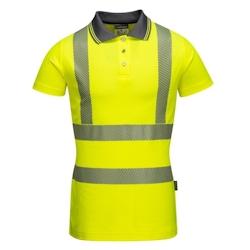 Portwest - Polo manches courtes pour femmes LADIES PRO haute visibilité Jaune Taille 2XL - XXL 5036108285549_0