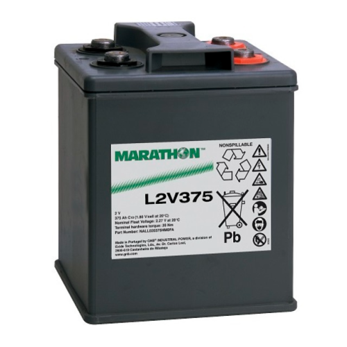 Batterie exide MARATHON L2V375 2v 375ah_0