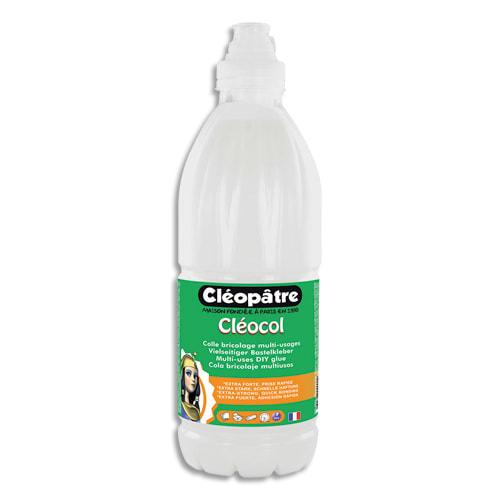 Cleopatre colle blanche vinylique / flacon de 1 litre super vinylique blanche_0