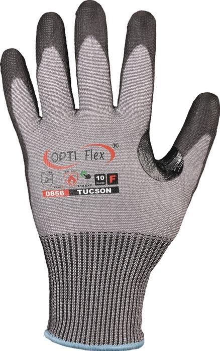 Gant de protection contre les coupures TUCSON taille 9 gris/noir EN388/EN420 catégorie EPI II EN388/EN420 OPTIFLEX_0