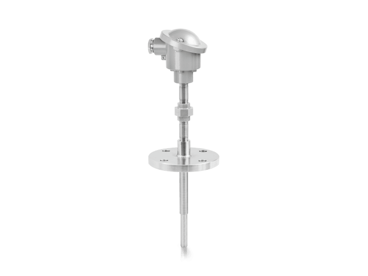 Sonde de température à résistance (RTD) pour des vitesses d'écoulement et des pressions plus élevées  -  OPTITEMP TRA-TF57_0