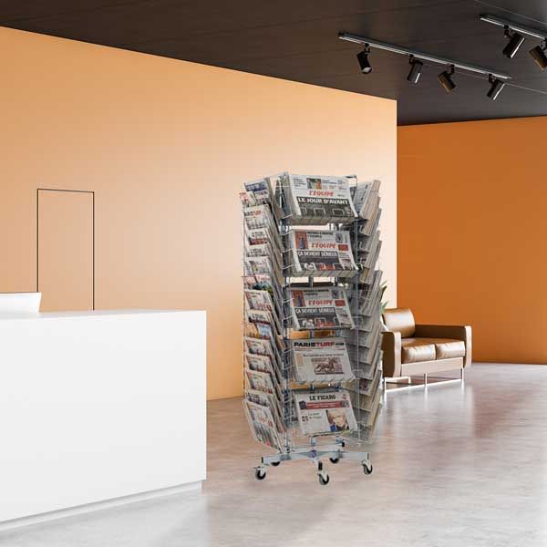 Tourniquets journaux rotatifs presam® 40 cases - réf.45505_0