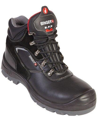 Chaussures de sécurité hautes en cuir noir FOGGIA S3 SRC - Tailles : 43_0