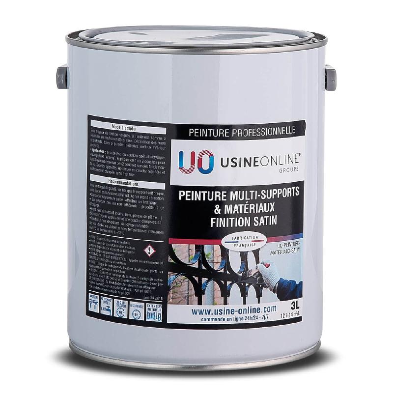 Peinture satin multi-supports & matériaux professionnelle USINE-ONLINE référence: uo-peinture-materiaux-satin_0