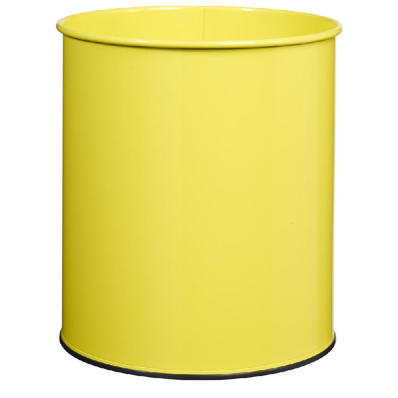 ROSSIGNOL Corbeille a papier papea - 30 L - jaune soufre_0