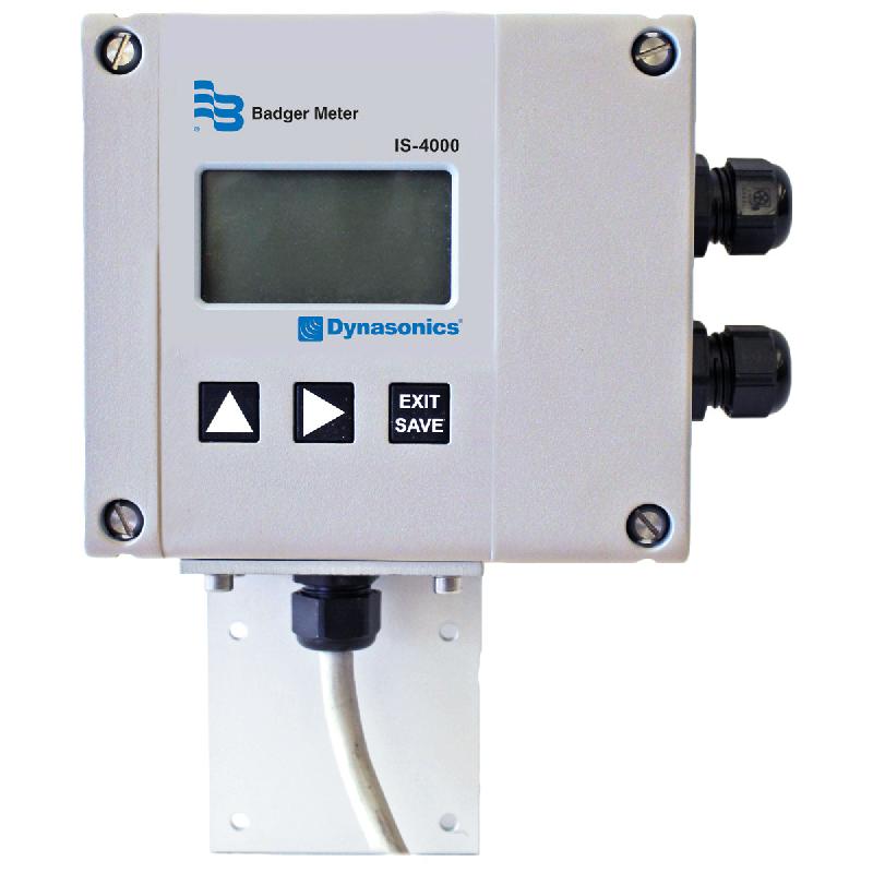 Débitmètre à ultrasons type IS-4000 -  BADGER METER pour mesurer le niveau, le volume et le débit en canal ouvert_0