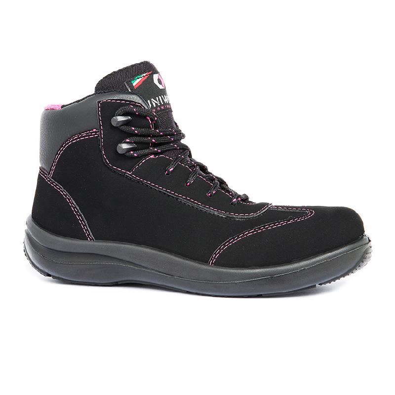 Chaussure de sécurité pour femme, haute microfibre hydrofuge LOVELY S3 - PPMH03-35 - Uniwork_0