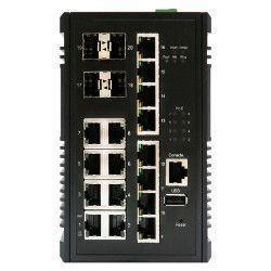 Switch 16 ports dont 8 PoE+ 4 SFP  - ISGPOEMT1604G_0