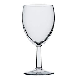 Verres à pied Utopia Saxon 250 ml marqués CE à 175 ml (lot de 48) - E-D097_0