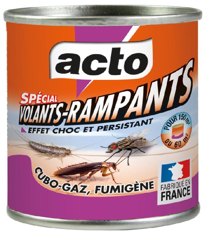 Fumigène cubo-gaz 45g spécial volants et rampants - acto insecticides - cubo6 - 858993_0