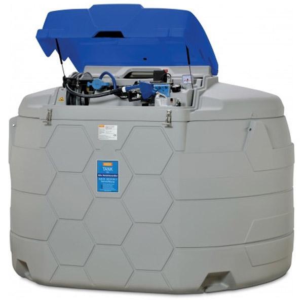 Station service 5 000 litres BLUE CUBE Outdoor standard - Pour Diesel, lubrifiant, fioul, AdBlue® - CEMO - 11028_0