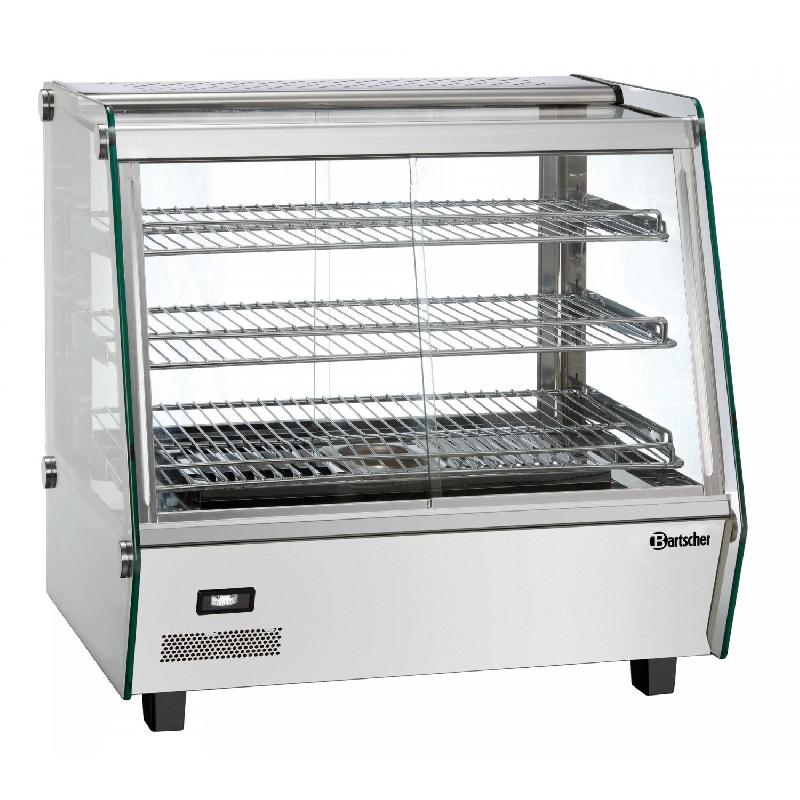 Vitrine inox chauffante 120 Litres, 1100 W, 220 V - MONO, DELI PLUS I-D_0