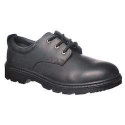 Portwest - Chaussures de sécurité basses DERBY THOR S3 Noir Taille 47 - 47 noir matière synthétique 5036108166084_0