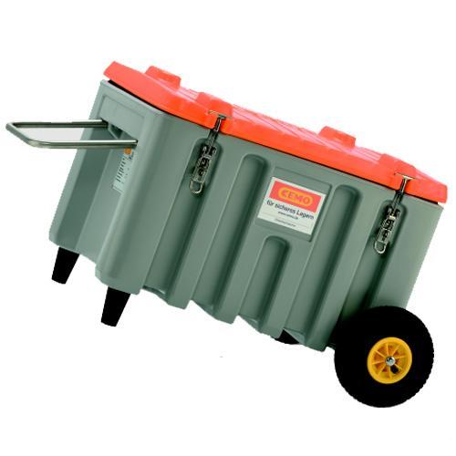 Box de chantier mobile en polyéthylène CEMBOX 150 litres tout-terrain - Pour outils, vrac - CEMO - 11284_0