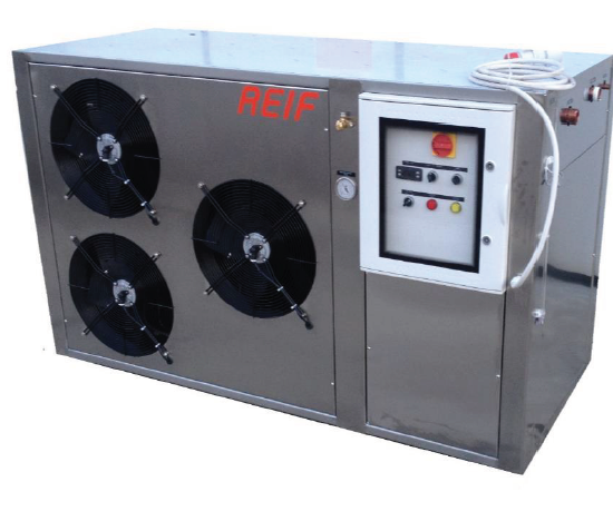 Réfrigérateur d'eau conçu pour le refroidissement et le chauffage adapté aux secteurs alimentaire et industriel - KW_0
