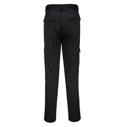 Portwest - Pantalon de travail coupe ajustée slim homme COMBAT Noir Taille 58 - 58 noir 5036108286683_0