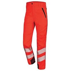 Cepovett - Pantalon de travail Stretch été Fluo SAFE Rouge / Bleu Foncé Taille XS - XS 3603623897988_0