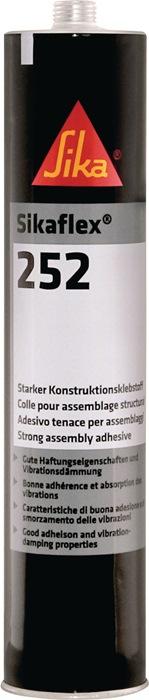 Adhésif de construction Sikaflex®-252 noir 300 ml cartouche SIKA_0