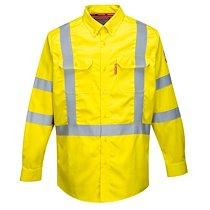 Portwest FR95 Chemise haute visibilité Bizflame 88/12 FR Jaune - Taille M_0