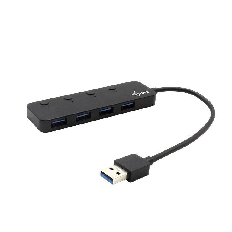 I-tec USB 3.0 Metal HUB 4 Port with individual On/Off Switches_0