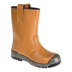 Portwest - Bottes de sécurité fourrées avec sur embout renforcé S1P Marron Taille 40 - 40 marron matière synthétique 5036108129102_0