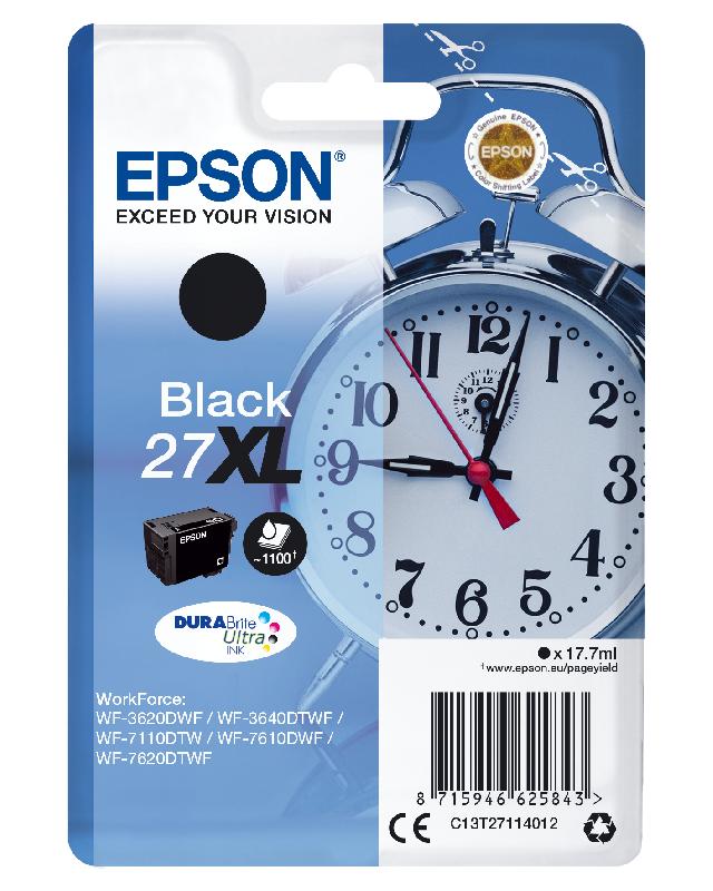 Epson Singlepack Black 27XL DURABrite Ultra Ink_0