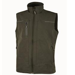 U-Power - Gilet de travail en tissu vert SATURN Vert Foncé Taille XL - XL vert 8033546422267_0