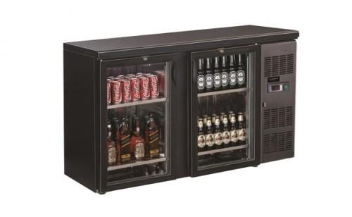 Réfrigérateur de bar 2 portes en verre 7450.0335 - combisteel_0