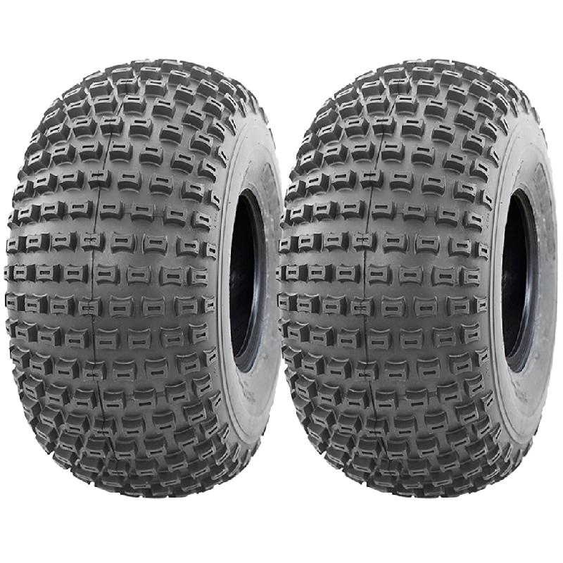 18x9.50-8 pneus ATV Knobby, pneus ATV Quad remorque, P322, 18 950 8 pneus ensemble de 2_0