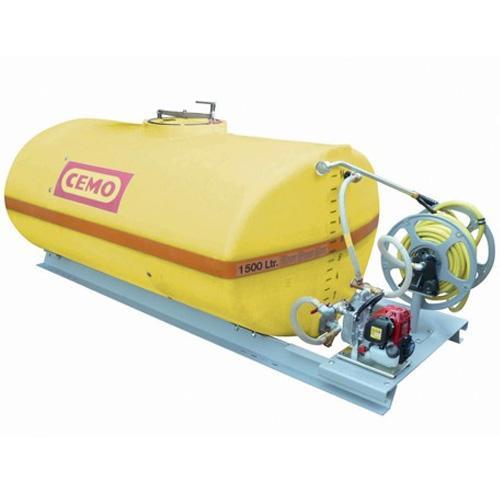 Ensemble cuve PFV ovale 1 500 litres équipée sur plateau avec pompe thermique WX10 - CEMO - 90235_0