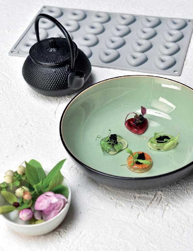 Triaround - Moule en silicone Gourmand Horeca Pavoni Italia - 24 empreintes_0