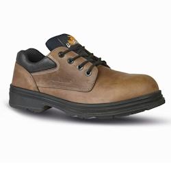 U-Power - Chaussures de sécurité basses hydrofuges ETNIC - Environnements humides et froids - S3 SRC Marron Taille 44 - 44 marron matière synthéti_0