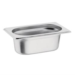 Equipementpro - Bac Gastronorme inox GN 1/9 65mm Vogue - EQK824_0