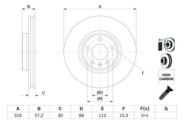 DISQUE DE FREIN BOSCH 0986479E49_0