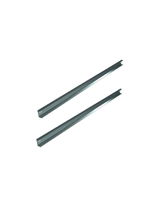 Glissières pour grilles GN1/1 meuble à pizza Codigel - Modèles de glissières GN 1/1 - Vendue par paire - Origine FABRIQUE EN ESPAGNE - Référence 560321 - Dimensions LxPxH - Long : 560 mm - Poids 0.5 Kg_0