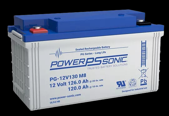 Batterie Power Sonic PG-12V130  12V - 126 Ah_0