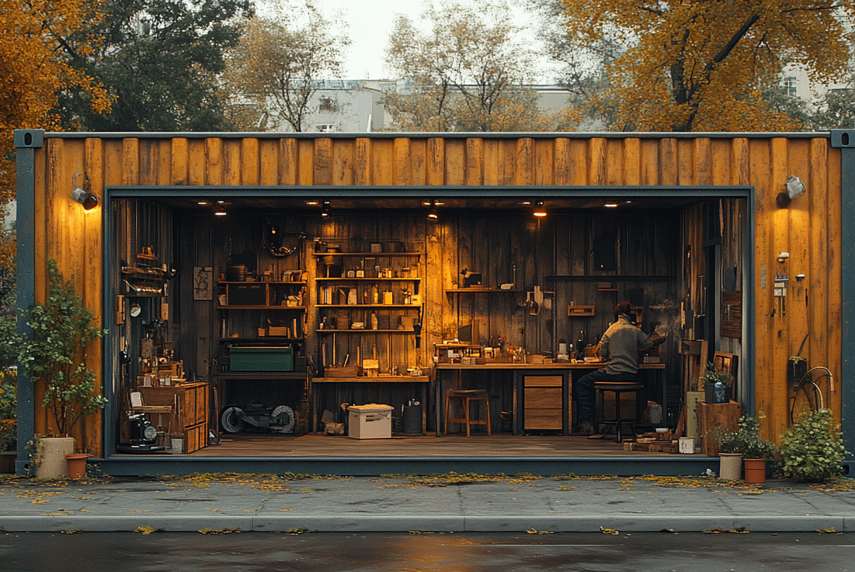 Container Recyclerie : Une solution mobile et écoresponsable pour le tri, la récupération et la valorisation des objets et matériaux en fin de vie_0