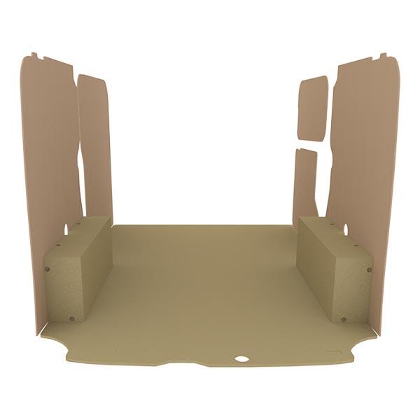 Habillage bois natural K2 aggloméré + MDF / Portes arrière incluses_0