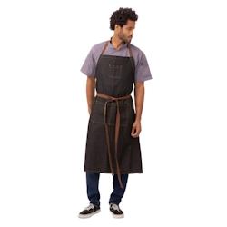 Tablier bavette Chef Works Urban Memphis noir - B340_0