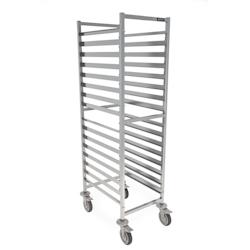 Distform Chariot Inox de Pâtissier Renforcé pour Plateaux Acier inoxydable 537x700x1720mm - 641094182885_0