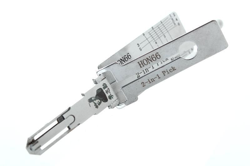 Lishi HON66+ crocheteur décodeur pour HON66 2-in-1 Mr Li Honda_0