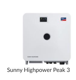 Onduleur photovoltaïque SMA Sunny HIGHPOWER Peak3 - Triphasé - Jusqu'à 225 kW DC - Garantie jusqu'à 20 ans_0