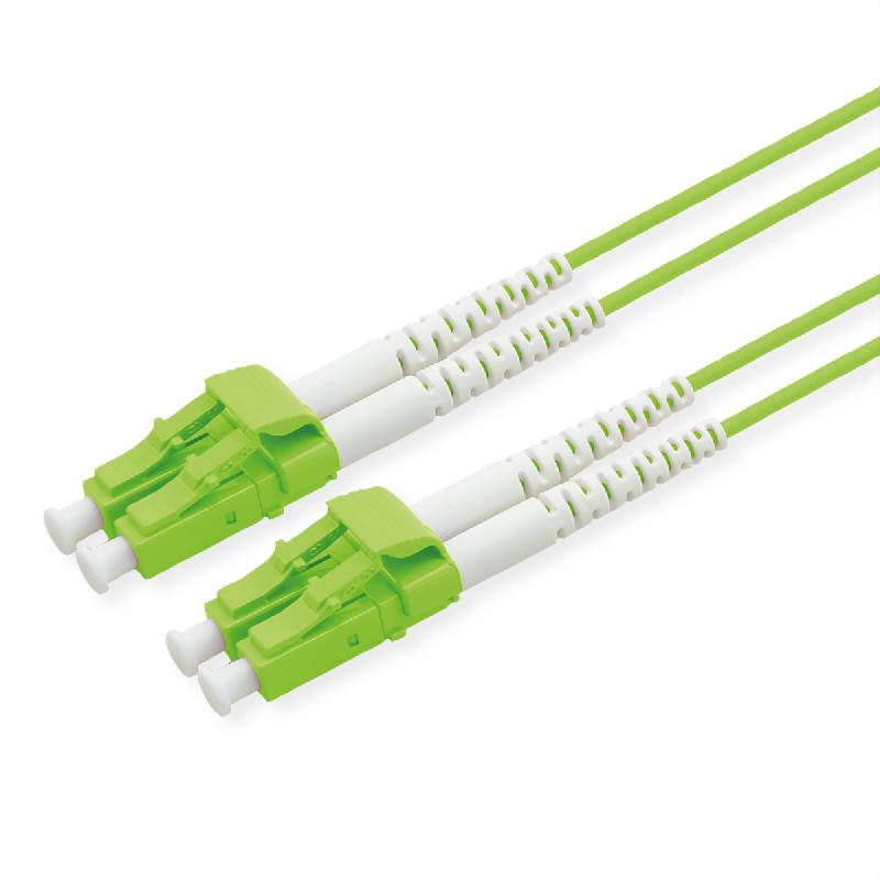 ROLINE Câble FO 50/125µm, LC/LC, OM5, LSOH, connecteurs Low-Loss, vert, 3 m_0