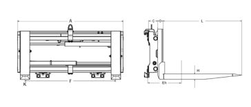 6-26 gw - écarteurs et ajusteurs de fourche - bolzoni auramo - capacité : 2500 à 4350 kg_0