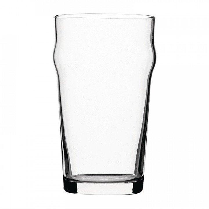 Lot de 48 verres à bières nucléés 570 ml, marquage CE, NONIC_0