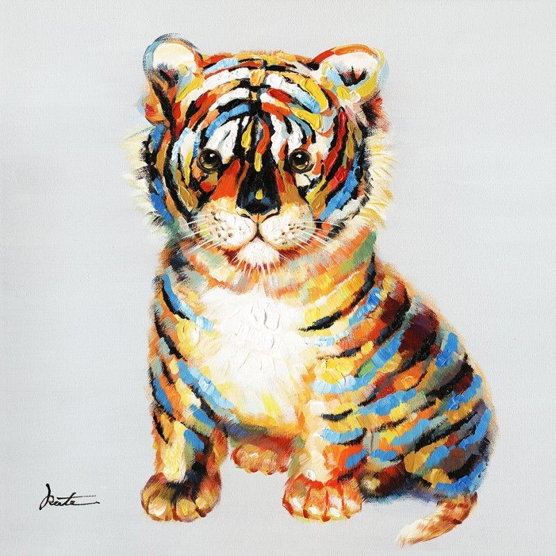 Peinture Bebe Tigre Multicolore Tigrou Multicolore Comparer Les Prix De Peinture Bebe Tigre Multicolore Tigrou Multicolore Sur Hellopro Fr